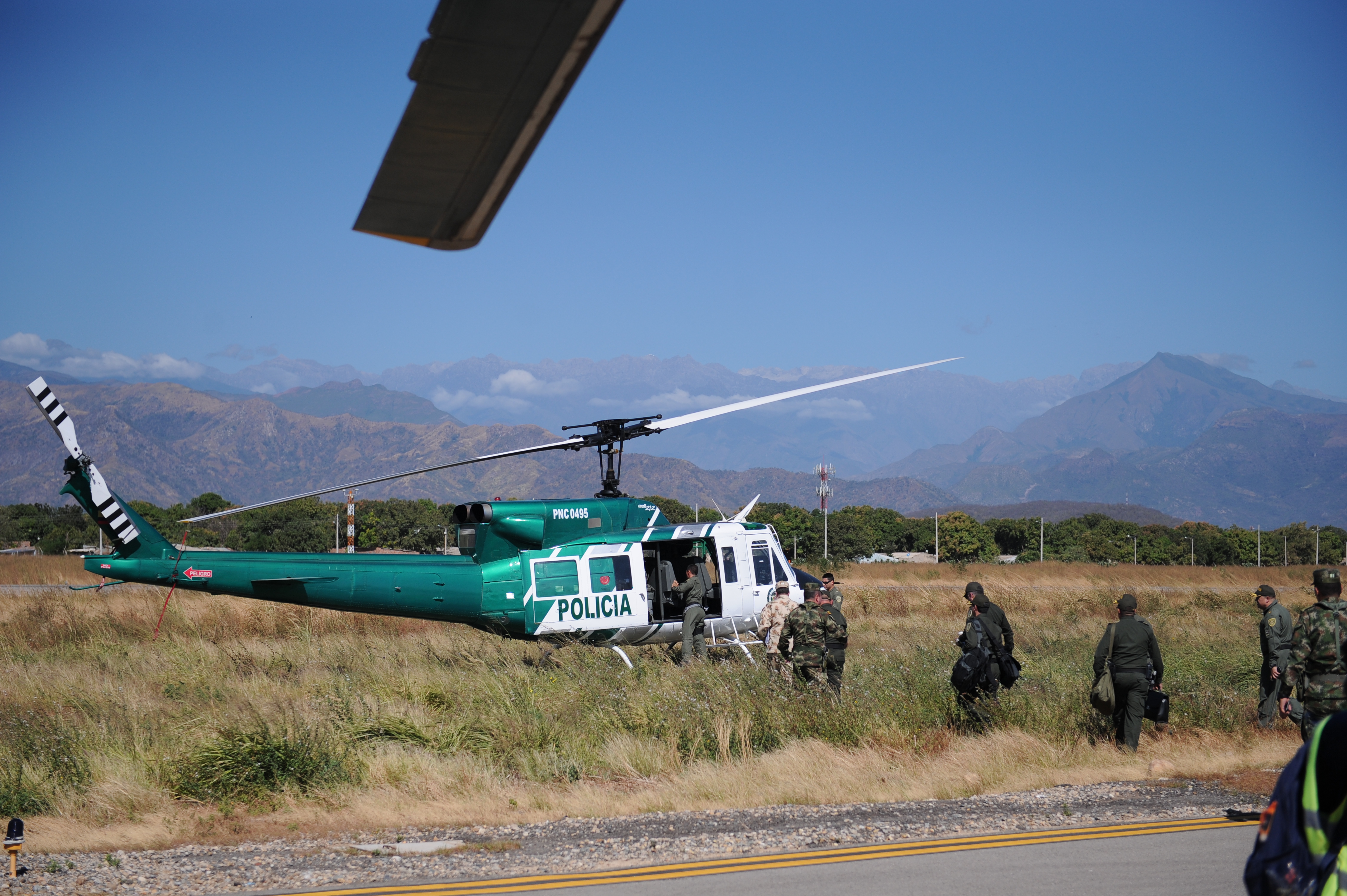 Abren indagación a coronel de la Policía por posible uso indebido de helicóptero