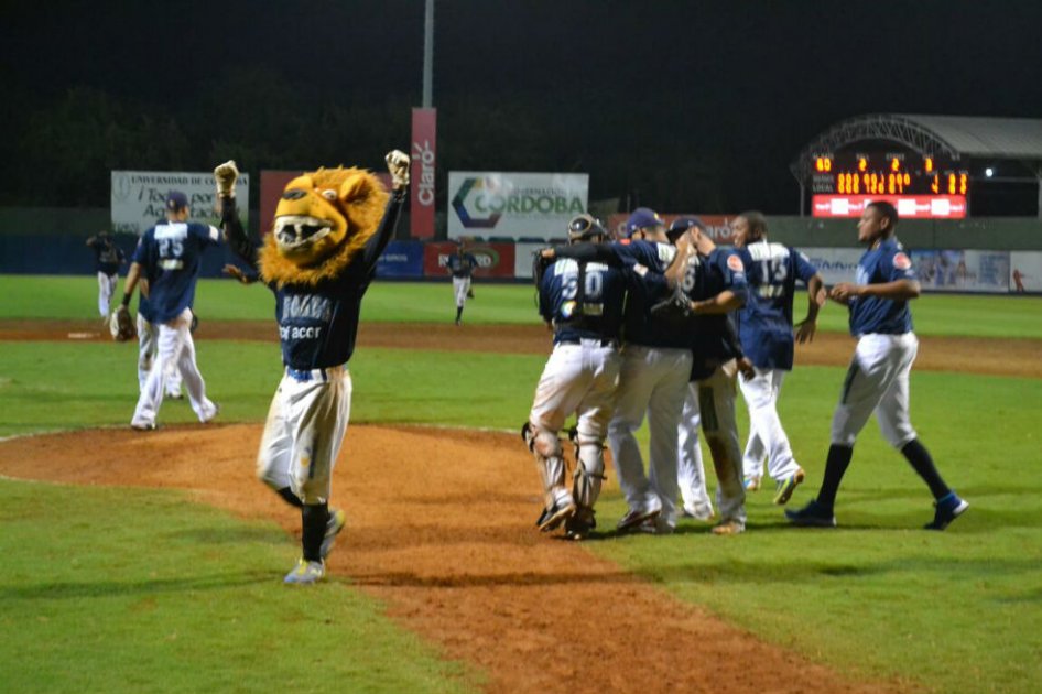 Leones de Montería avanzaron a la final del béisbol colombiano. Foto: Claro