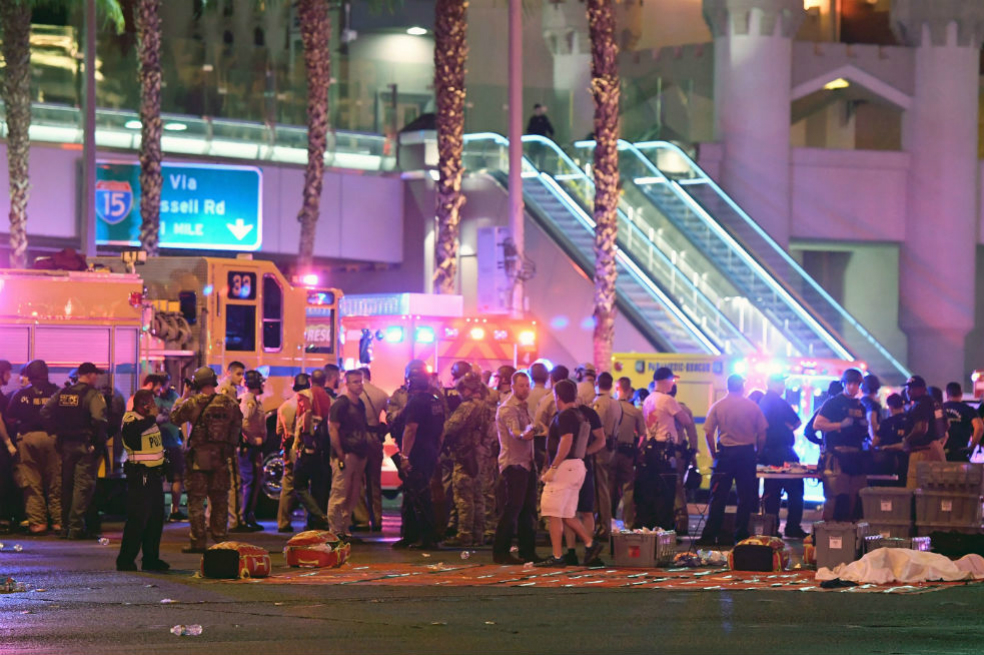 Difunden primer vídeo tomado en la habitación de la matanza de Las Vegas