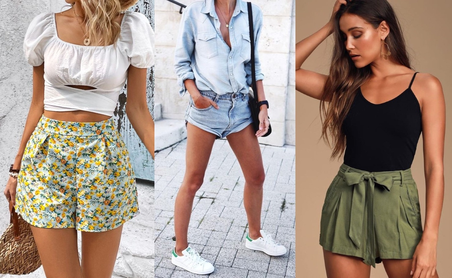 5 outfits con shorts para mujer que están de moda en 2024