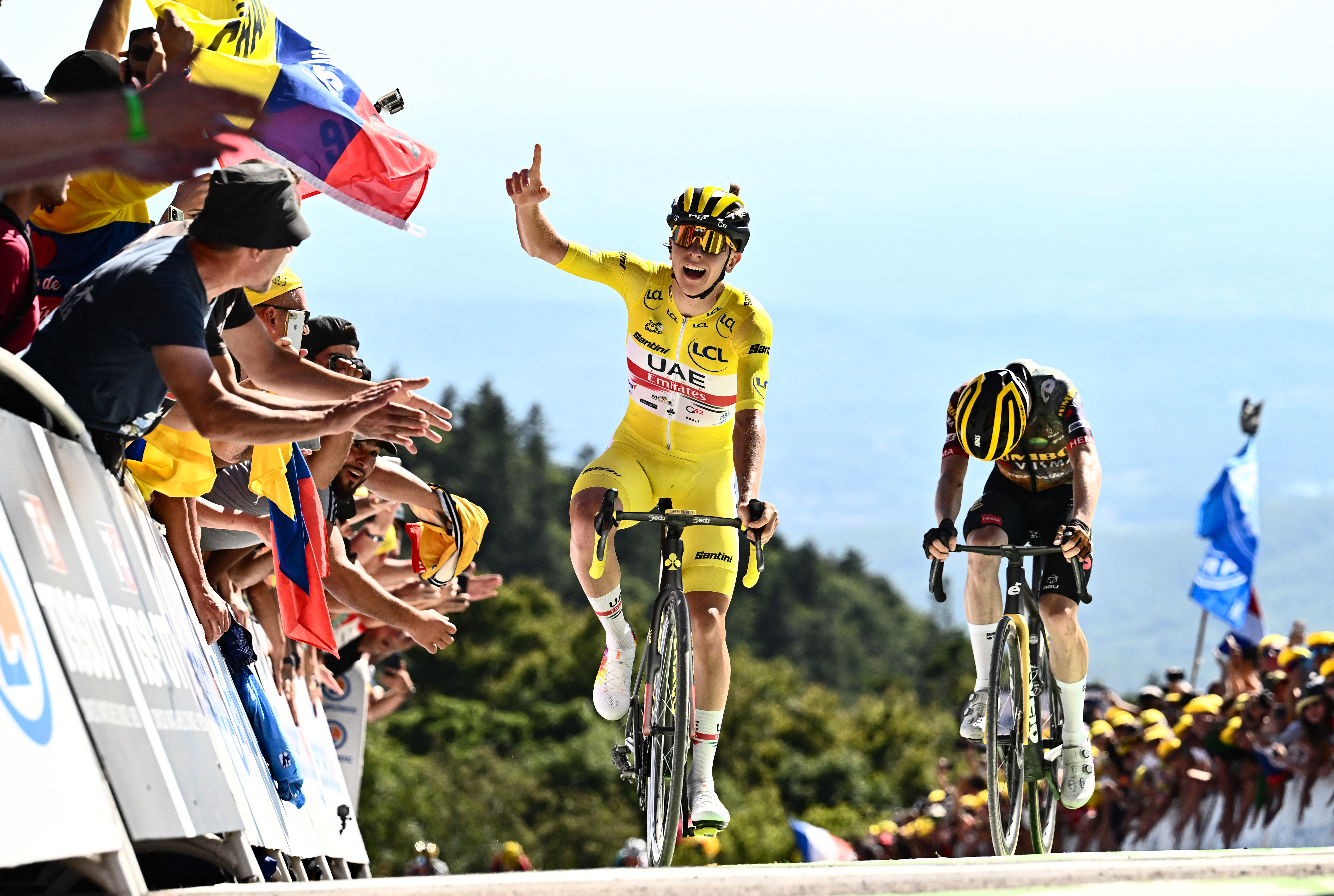Tadej Pogacar no tiene rivales en el Tour 2022