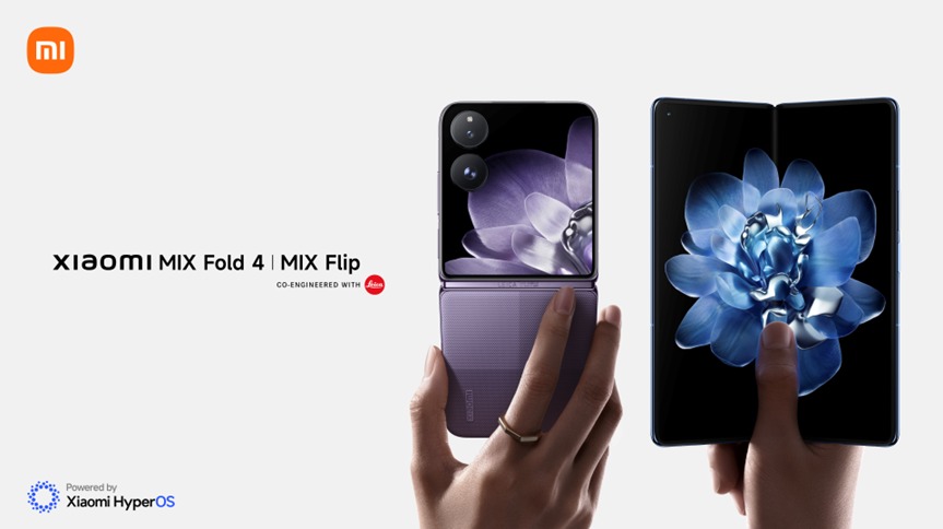 Xiaomi lanzó sus nuevos celulares plegables Mix Fold 4 y Mix Flip