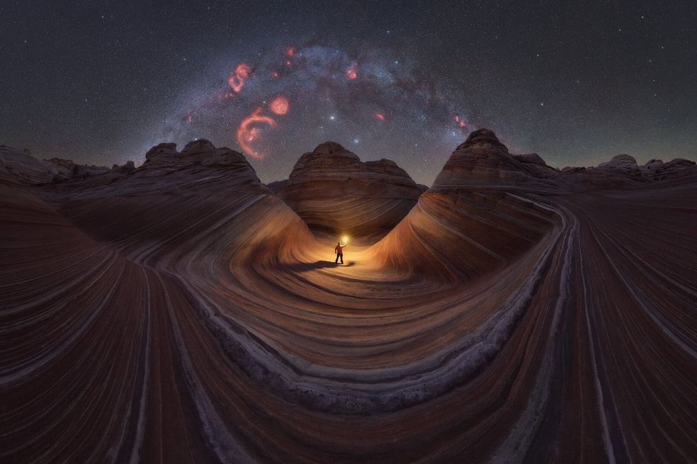 “Fortaleza de Luz” de Mauricio Salazar fue tomada desde Jujuy, Argentina.