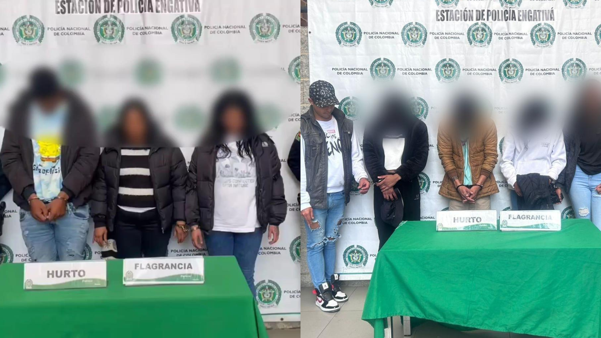 Cayó banda de asaltantes que robaron dos supermercados en Engativá
