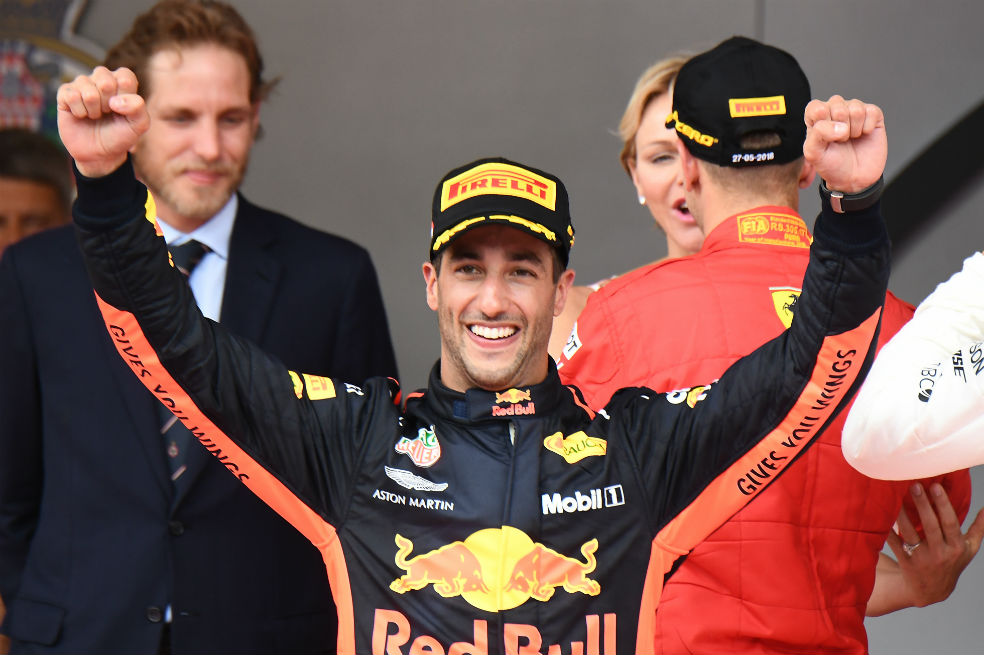 Daniel Ricciardo se quedó con el GP de Mónaco