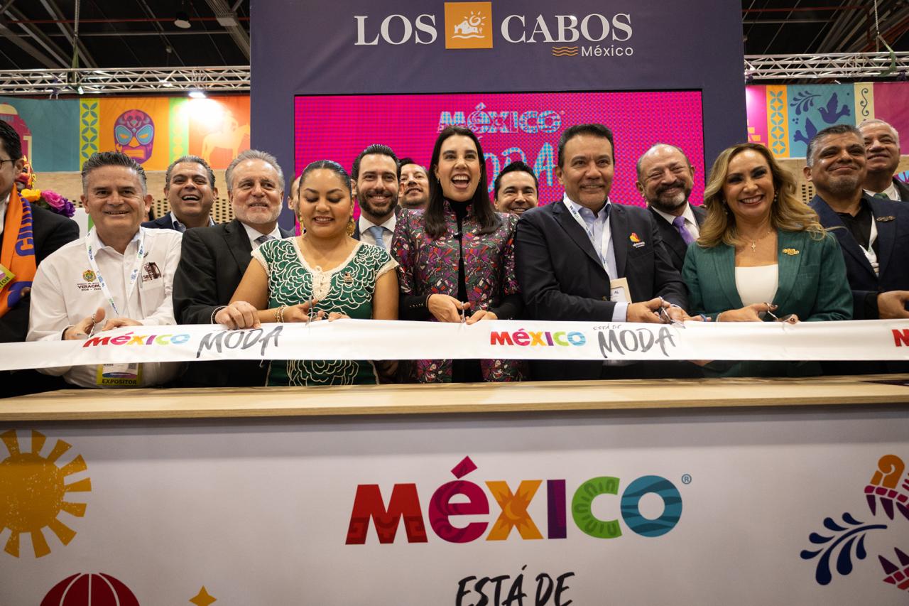 La participación de México en ANATO estuvo liderada por la secretaria de Turismo, Josefina Rodríguez Zamora.