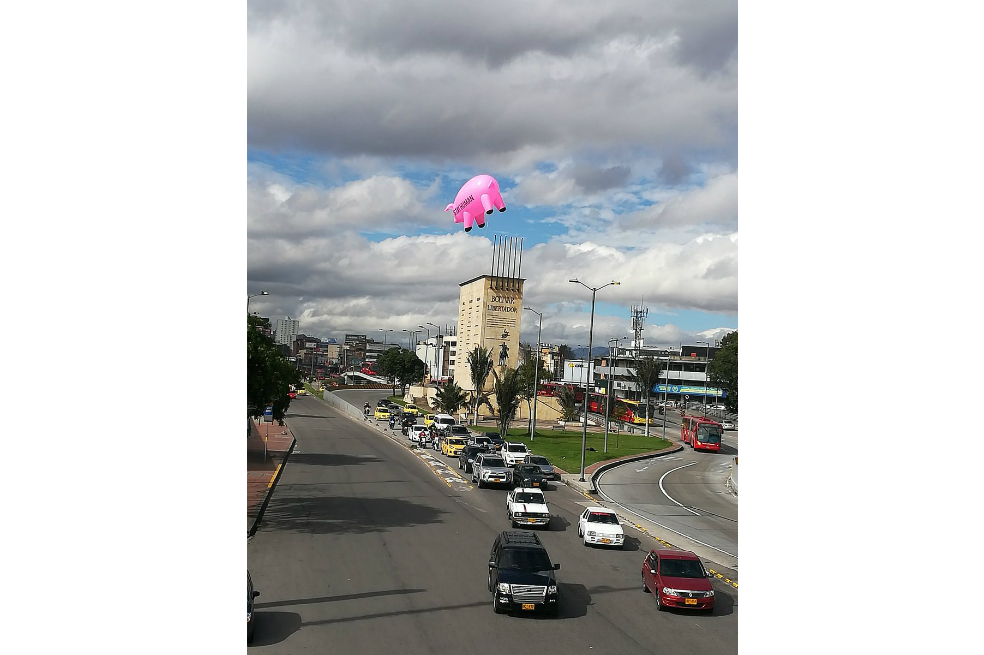 Por cerdo volador crece expectativa por el supuesto concierto de Roger Waters en Bogotá