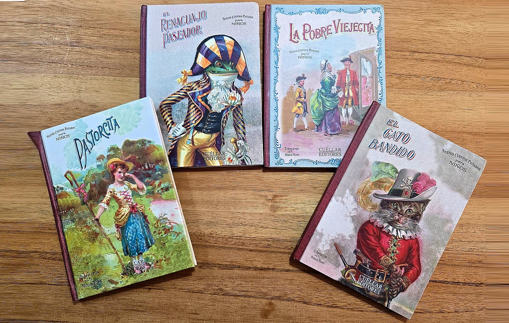 Nuevos cuentos de Pombo ilustrados para niños