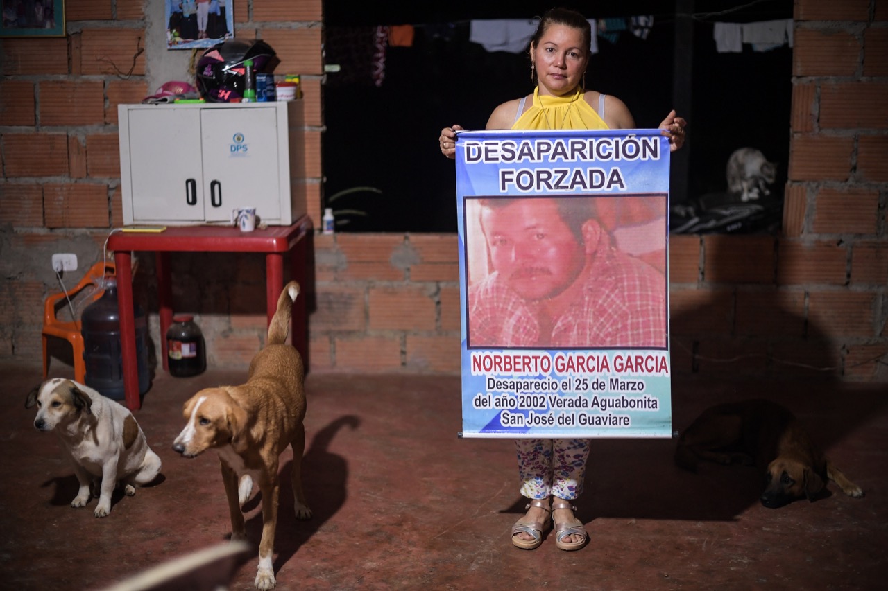 Norberto García, el hermano de Keidy, tenía 33 años cuando un grupo de hombres con camuflado y pasamontañas negros ingresaron a la finca de su familia y se lo llevaron junto a su esposa, su madre y un trabajador. La hija de Norberto, de tan solo 4 años, presenció el hecho.