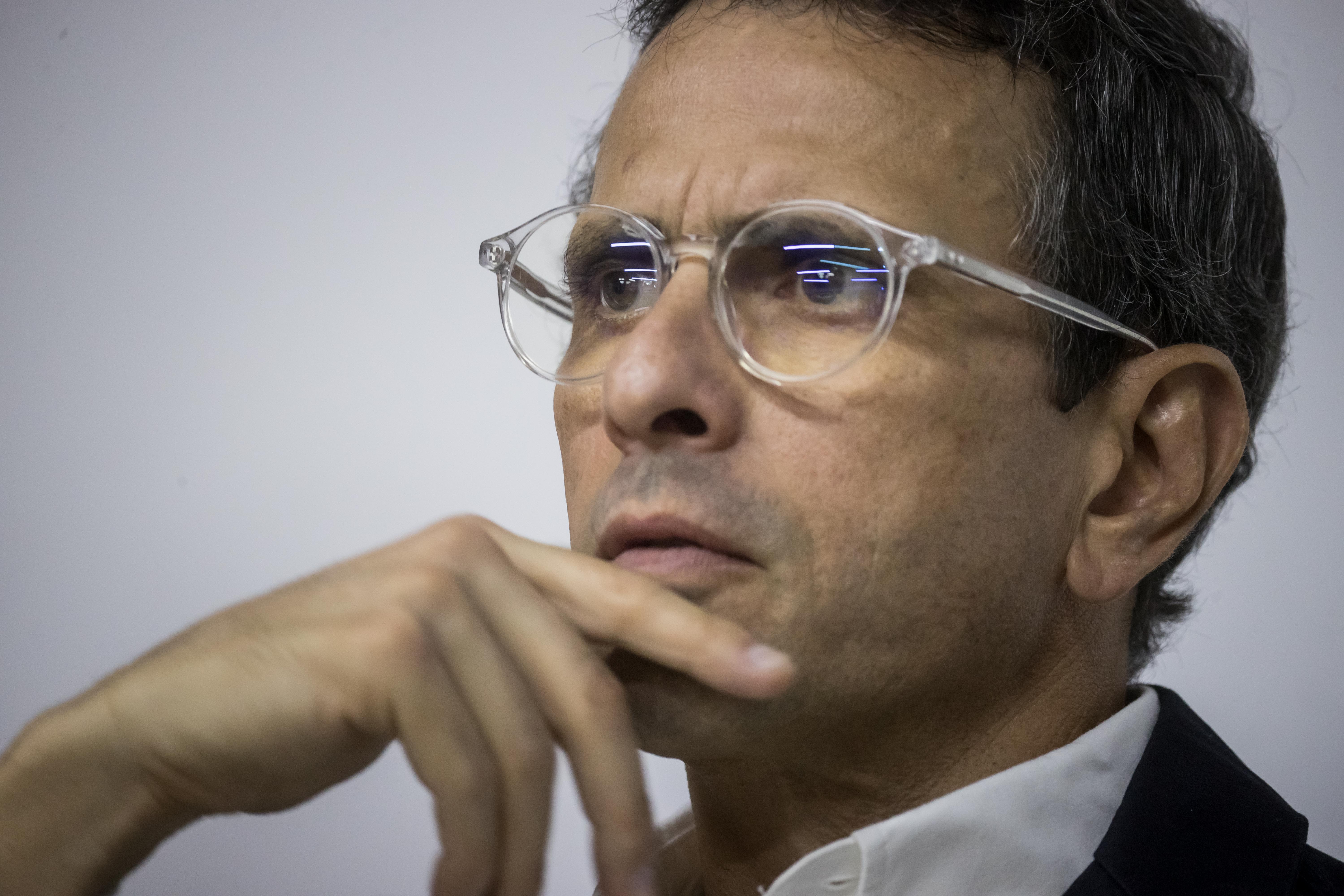 El opositor Henrique Capriles renunció a la dirección del partido Primero Justicia