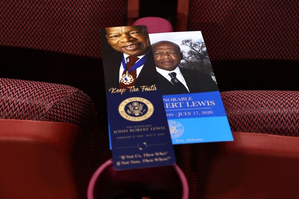 Estados Unidos rinde homenaje a John Lewis, icono de a lucha por los derechos civiles.