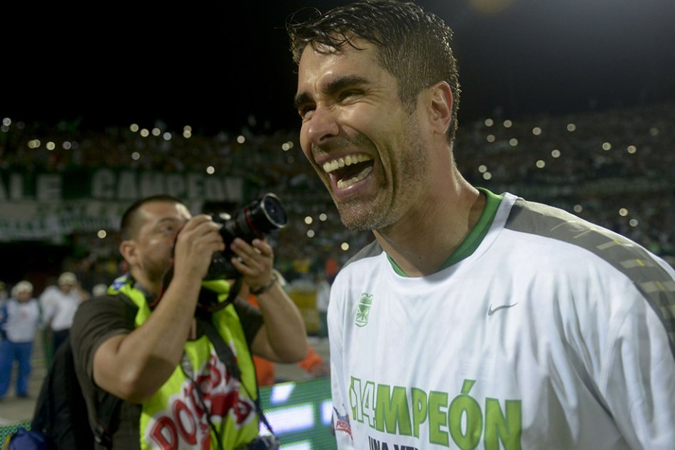 Juan Pablo Ángel: uno de los objetivos de Nacional era lograr el tricampeonato