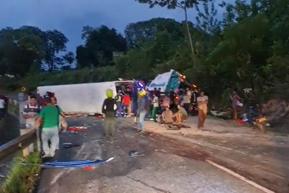 Accidente de tránsito en Turbaco, Bolívar, deja tres muertos y 14 heridos