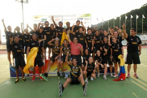 Con un nuevo oro, Colombia revalidó título mundial de patinaje