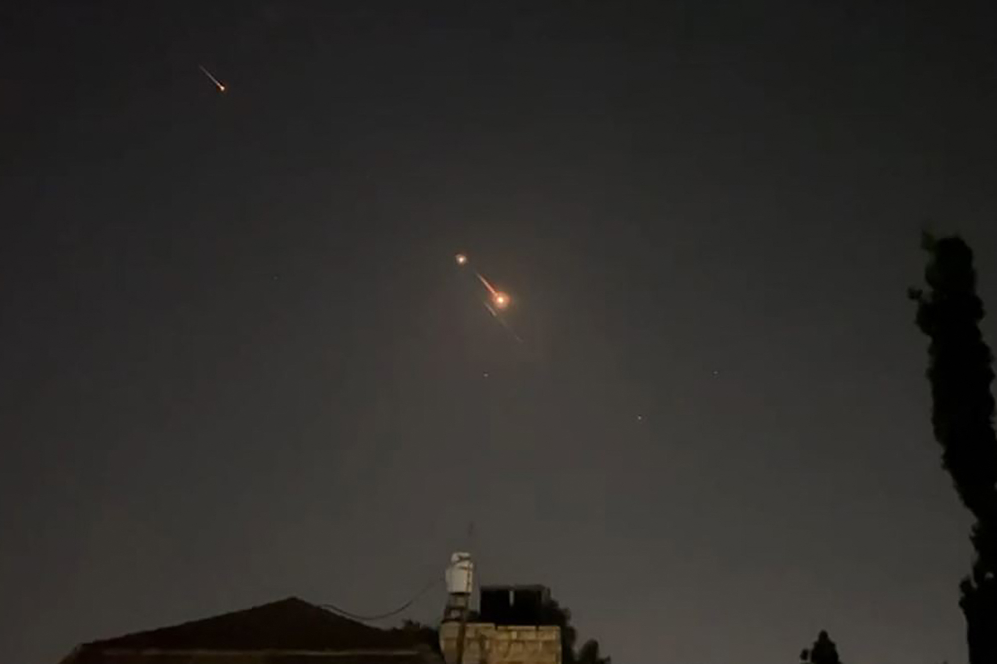 Así amaneció Israel tras los ataques de Irán