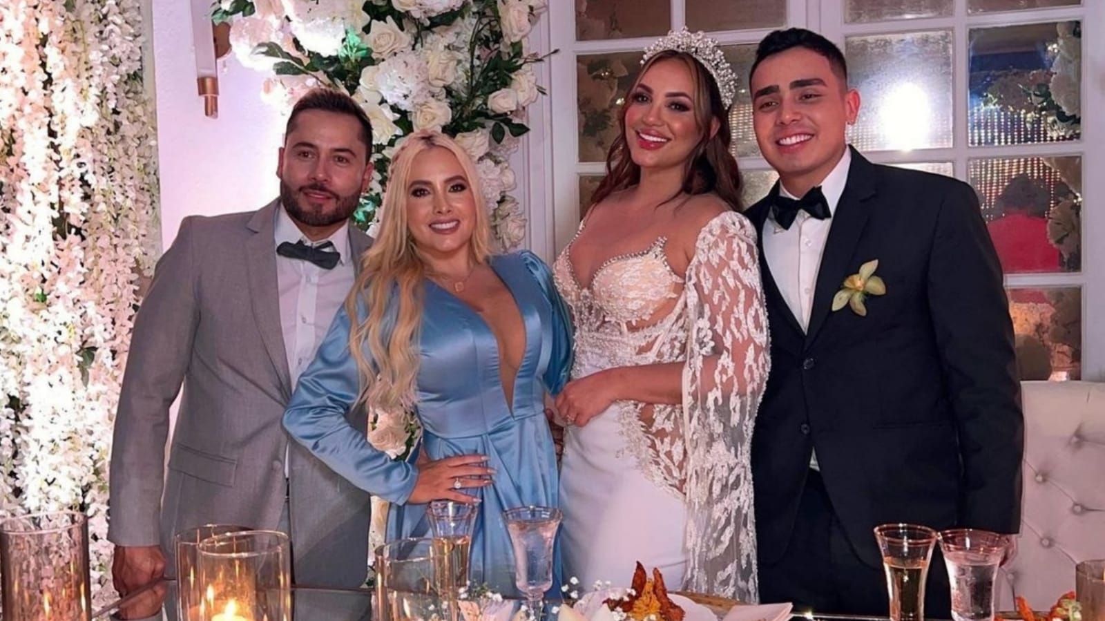 Jhon, Katerin Pelaez, Andrea Valdiri y Felipe Saruma.