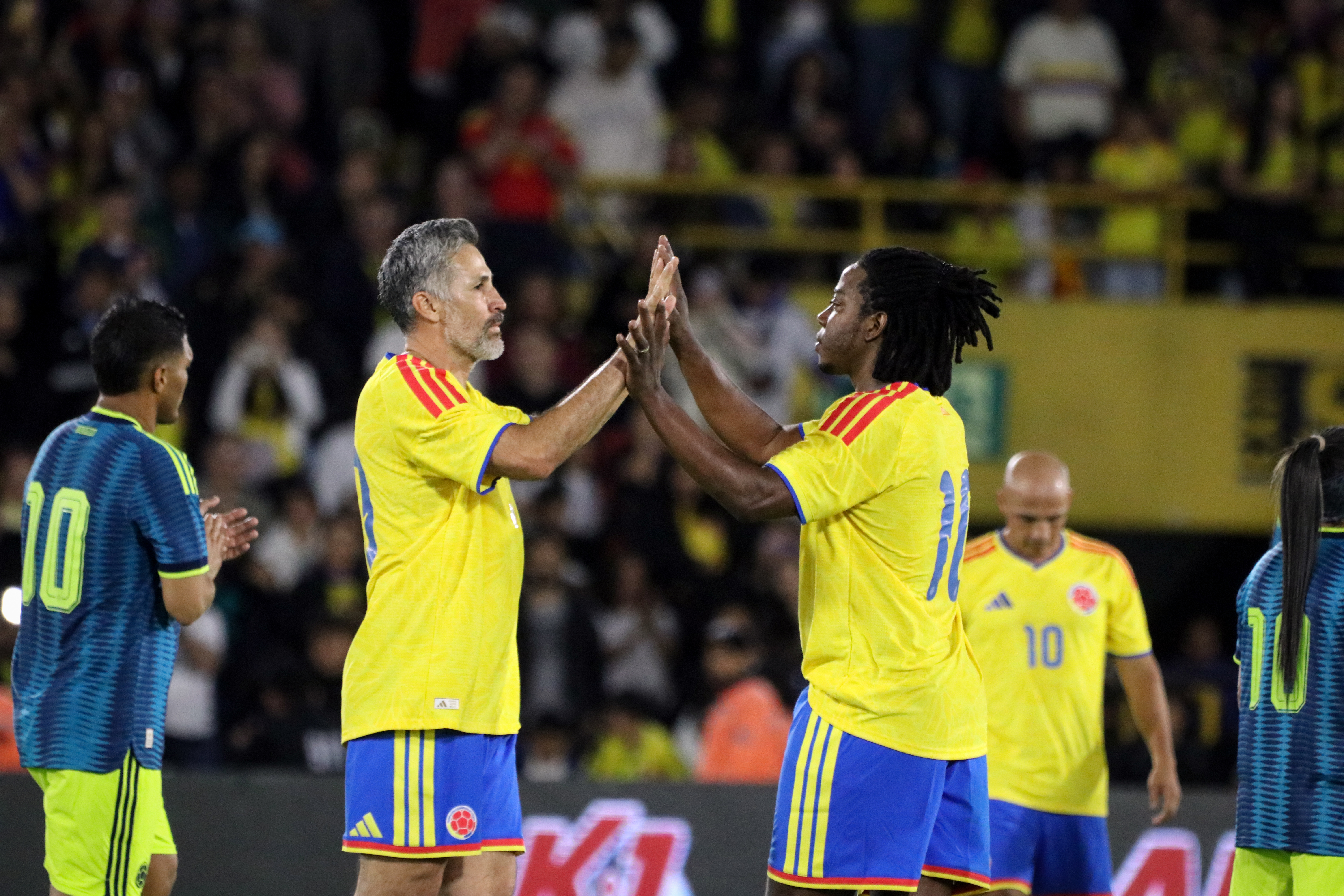 Partido benéfico Levantemos a Colombia.
