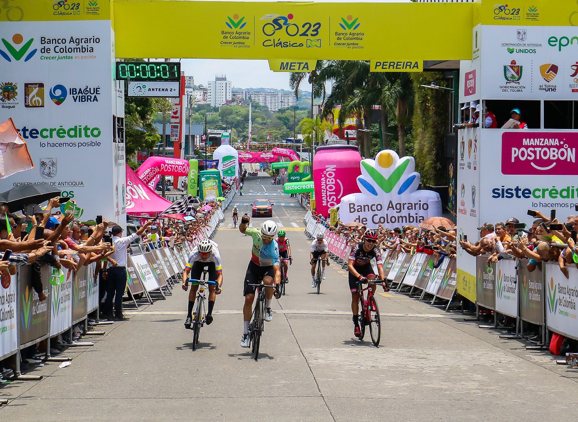 Clásico RCN: Óscar Sevilla ganó la quinta etapa y Germán Gómez es el nuevo líder