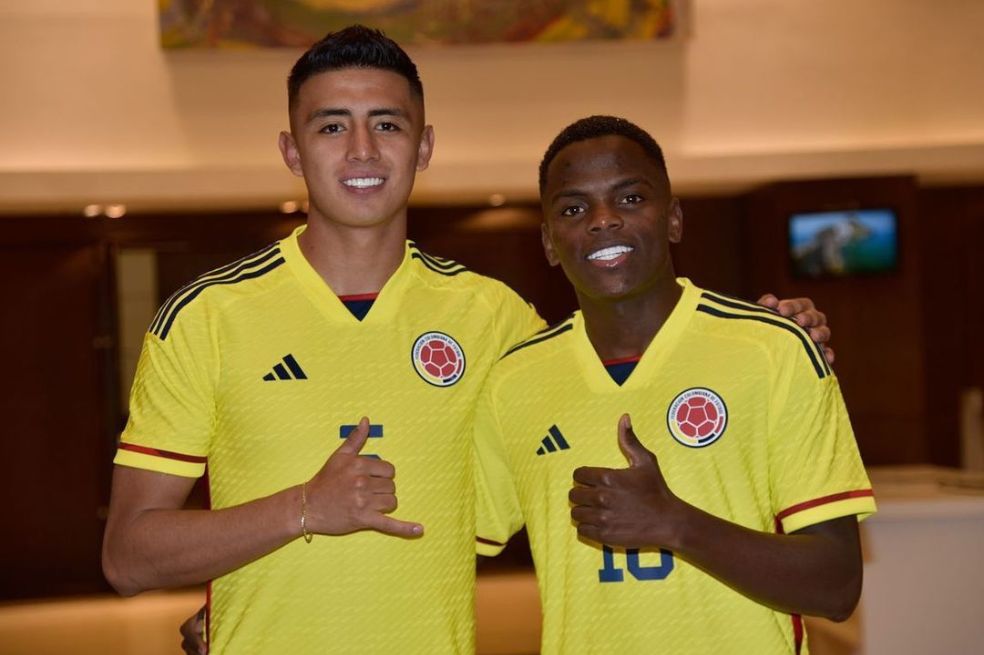Kevin Mantilla y Jhojan Torres, los aportes de Santa Fe a la Sub-20 de Colombia