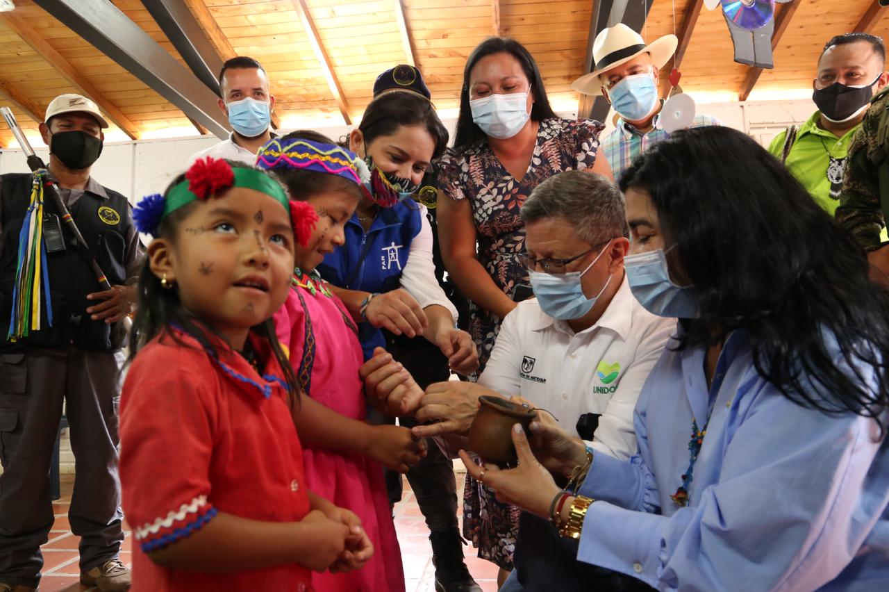 Gobernación de Antioquia y minga indígena presentan avances sobre los acuerdos de mayo
