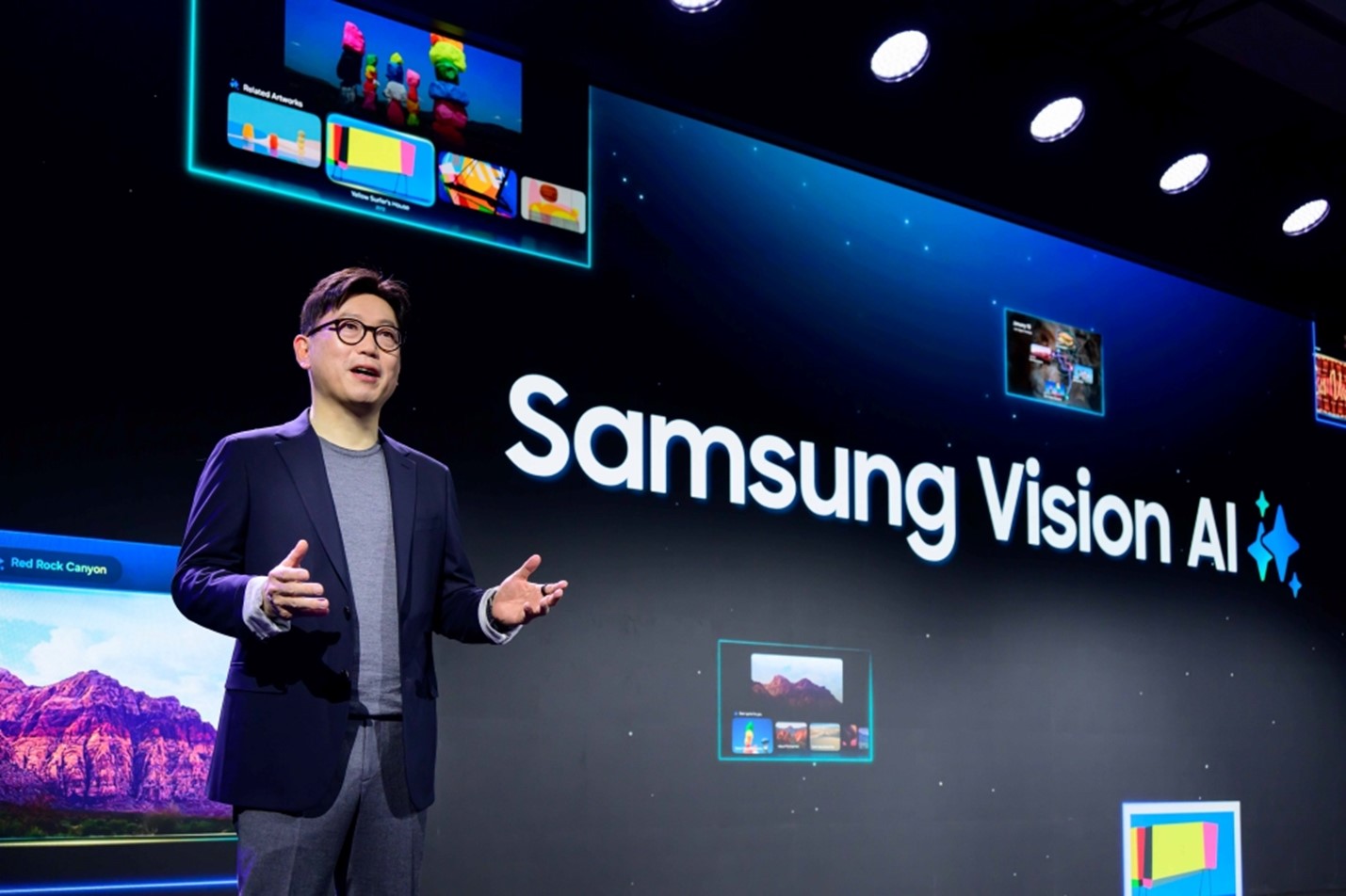 Este año, la innovación viene impulsada por Samsung Vision AI, la nueva plataforma de inteligencia artificial, que lleva la experiencia audiovisual a otro nivel.