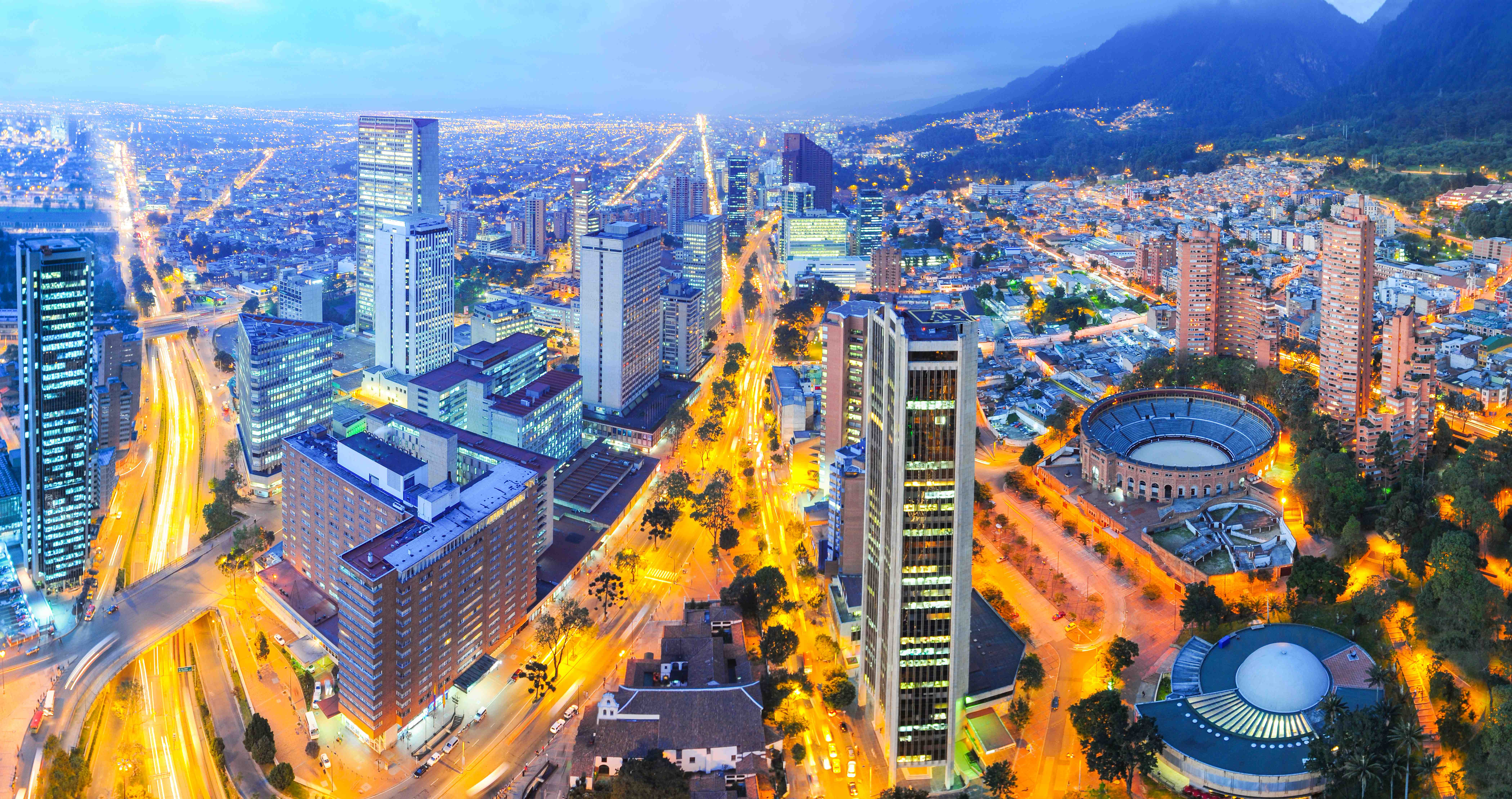 Tour nocturno por Bogotá