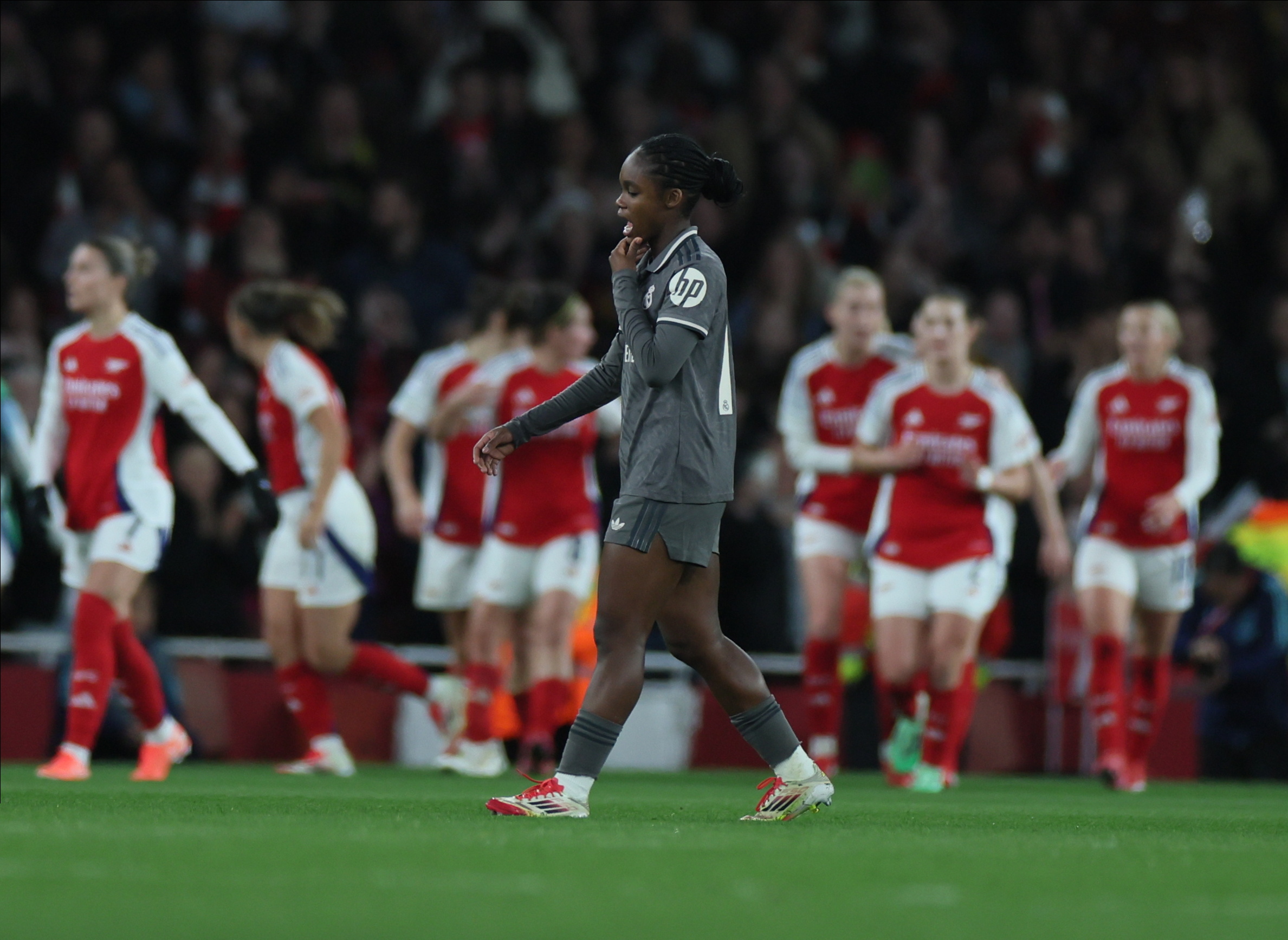 Sorpresa en la Champions femenina: Arsenal eliminó al Real Madrid de Linda Caicedo