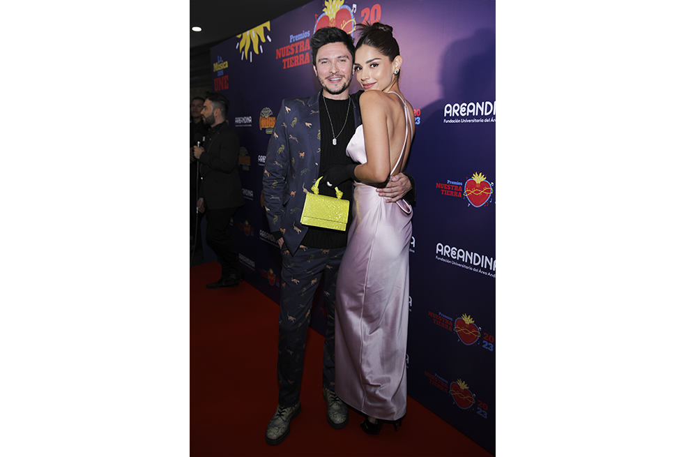 Diego Sáenz y Laura Barjum