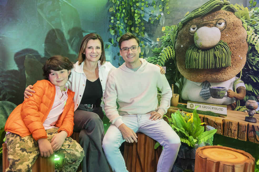 Carlos Mario Ortiz , Viena Ruiz y Camilo Mora
