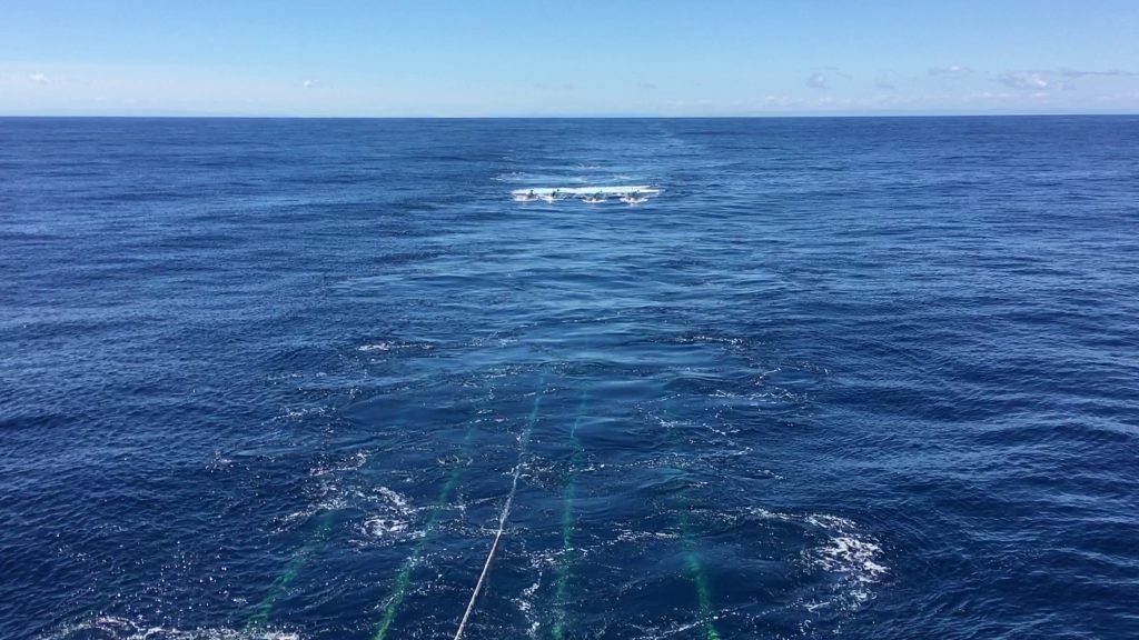 Descubren un depósito de agua enterrada debajo del Océano Pacífico