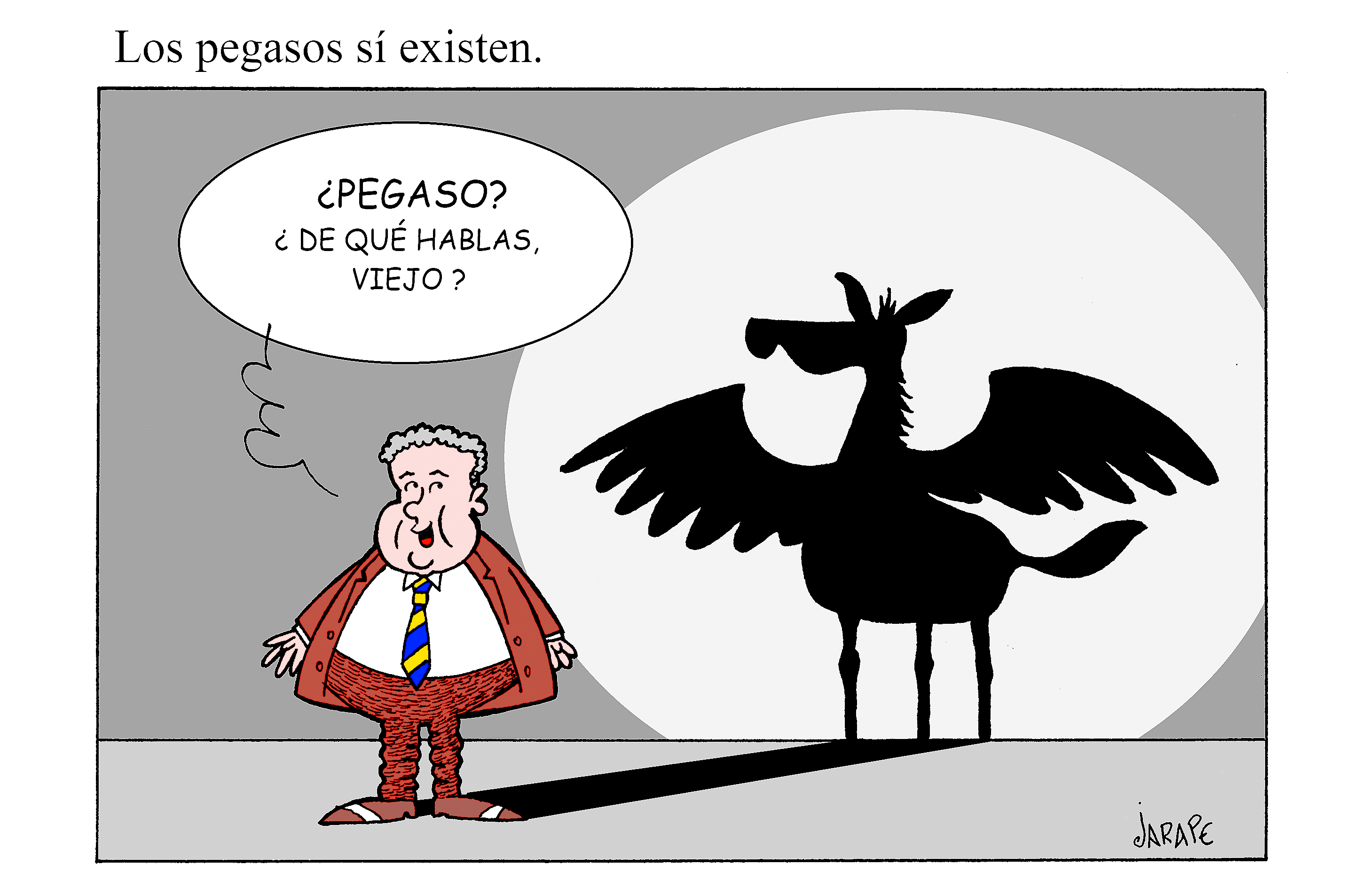 Los pegasos sí existen