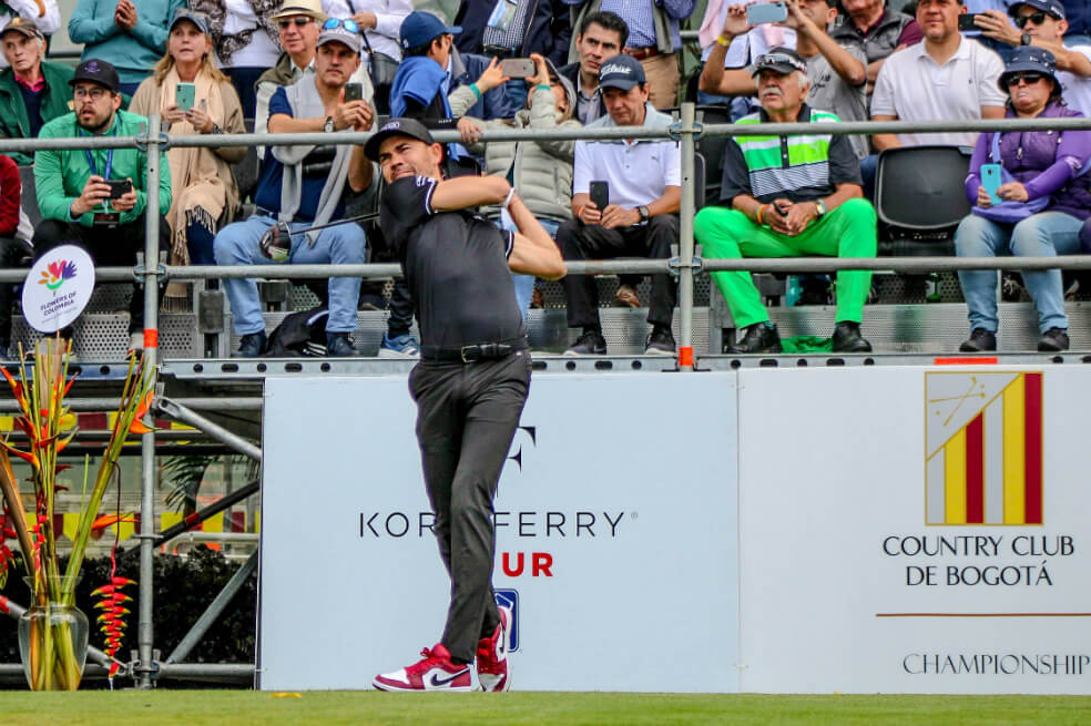 Camilo Villegas llega segundo a la última jornada del Country Club de Bogotá Championship