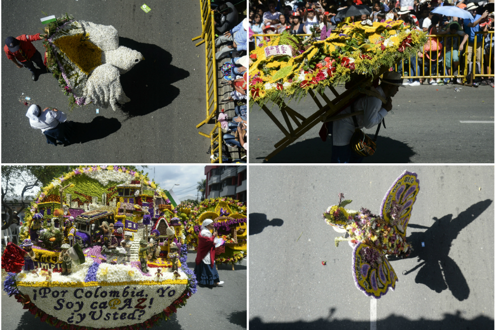 Así fue el desfile de silleteros en la Feria de las Flores 2016