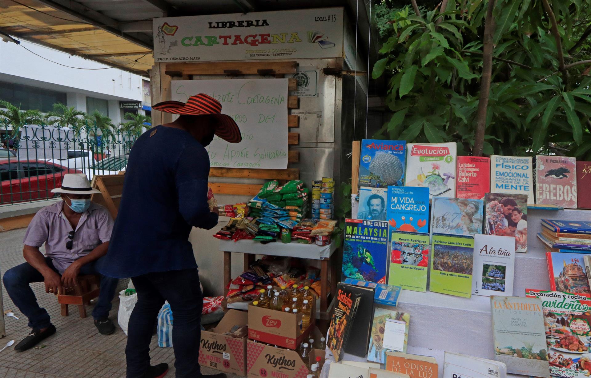 Libros por comida