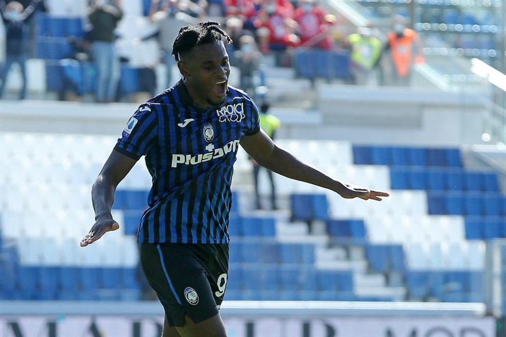 Duván Zapata y Luis Muriel anotaron en la victoria del Atalanta sobre el Cagliari
