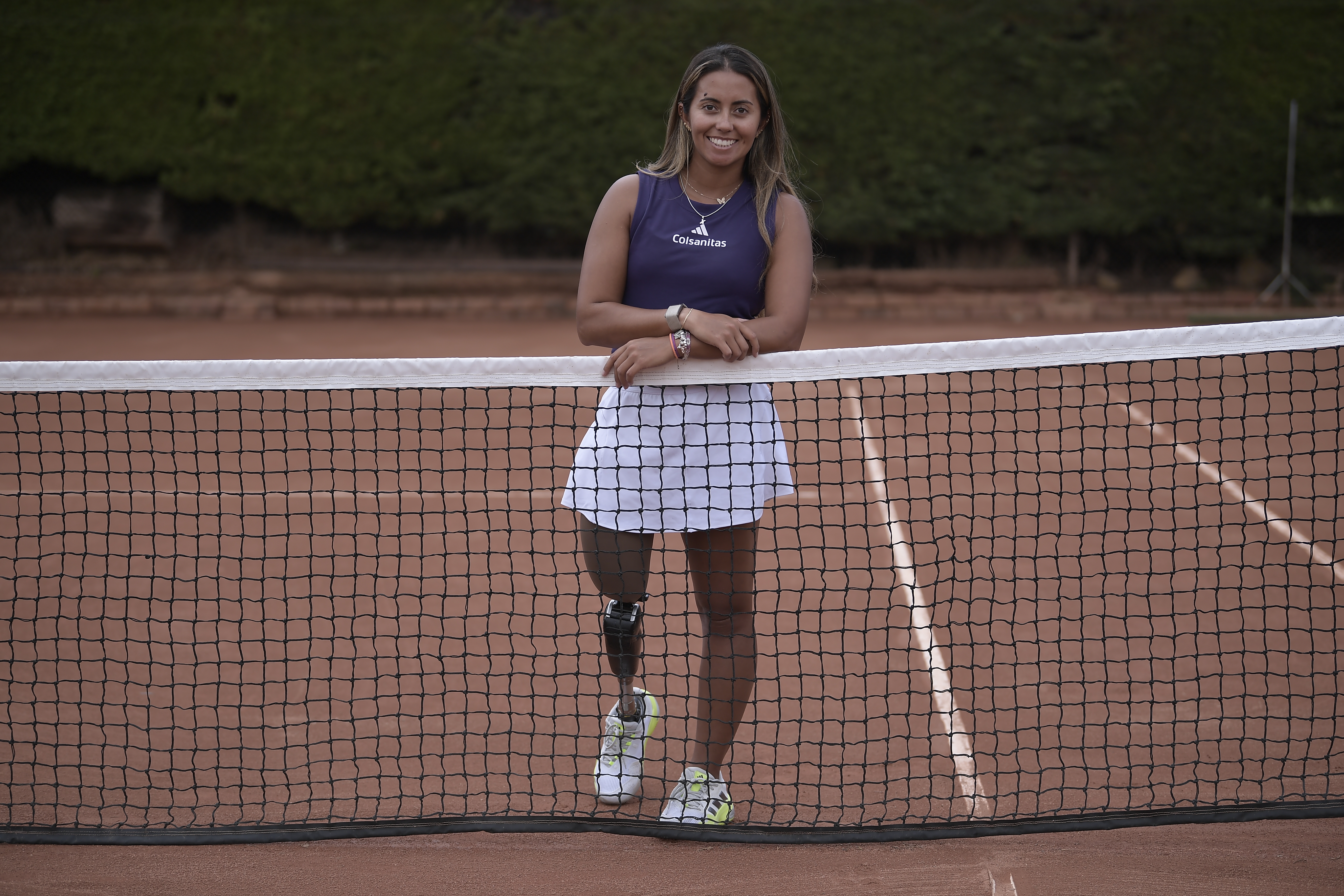 Tenista, una de las grandes referentes del tenis en silla de ruedas en Colombia y el mundo