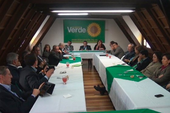 Parlamentarios verdes se reunirán con Santos