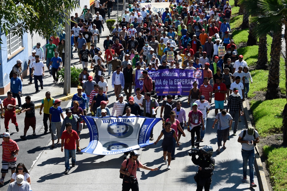 Caravana migrante anunciará en 48 horas si sigue o no travesía a EE.UU.