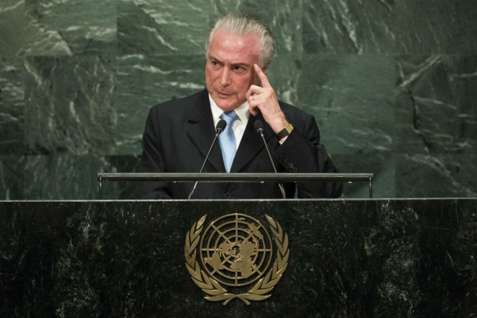 Michel Temer se estrenó en la ONU con felicitación a Colombia por acuerdo final de paz