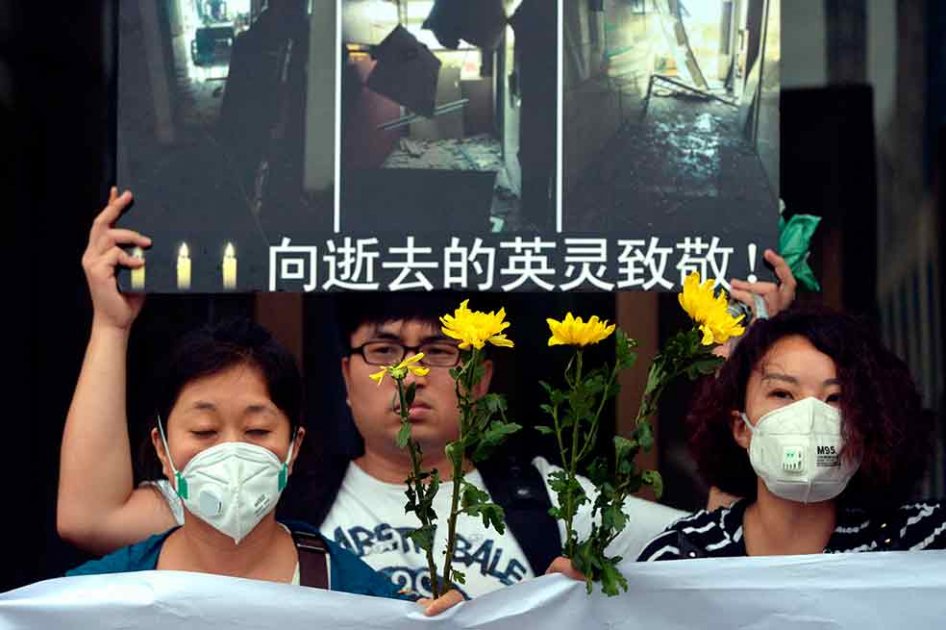 El nivel de cianuro en Tianjin es 356 veces superior a lo autorizado