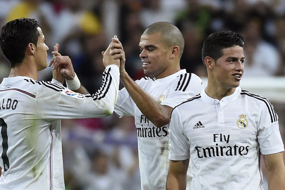 Brillante actuación de James Rodríguez en su primer clásico