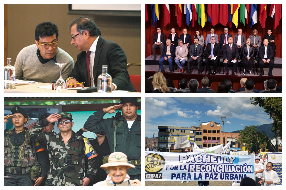 Cese al fuego, instalación de diálogos y otros momentos clave de la Paz Total en 2023