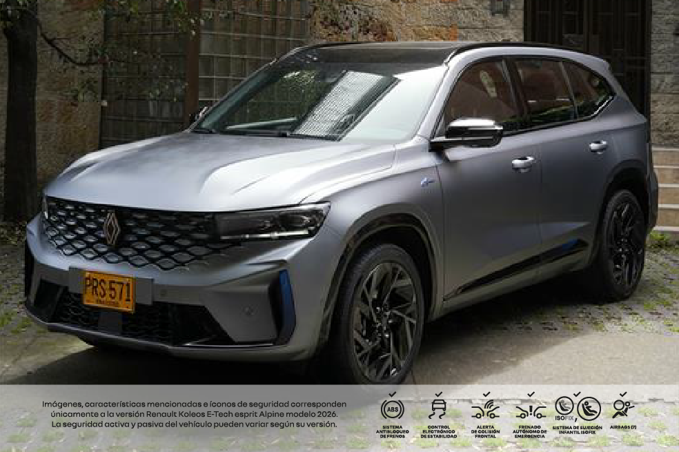 Renault lanza en Colombia la nueva Koleos