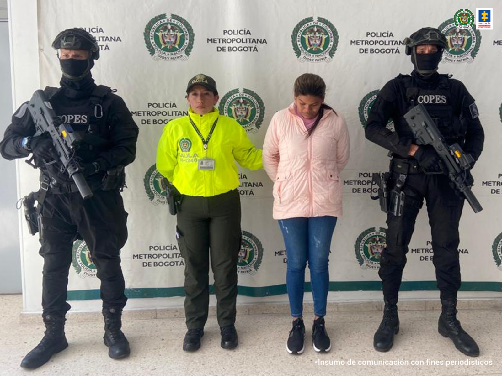 Envían a la cárcel a la pareja del “Negro Ober”, jefe de Los Rastrojos Costeños
