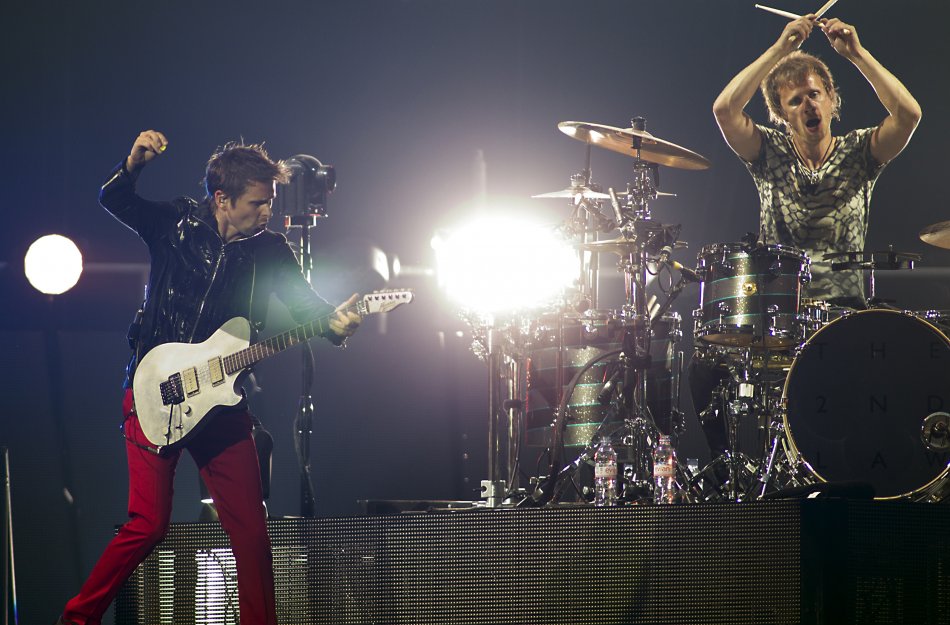 Muse en concierto.
