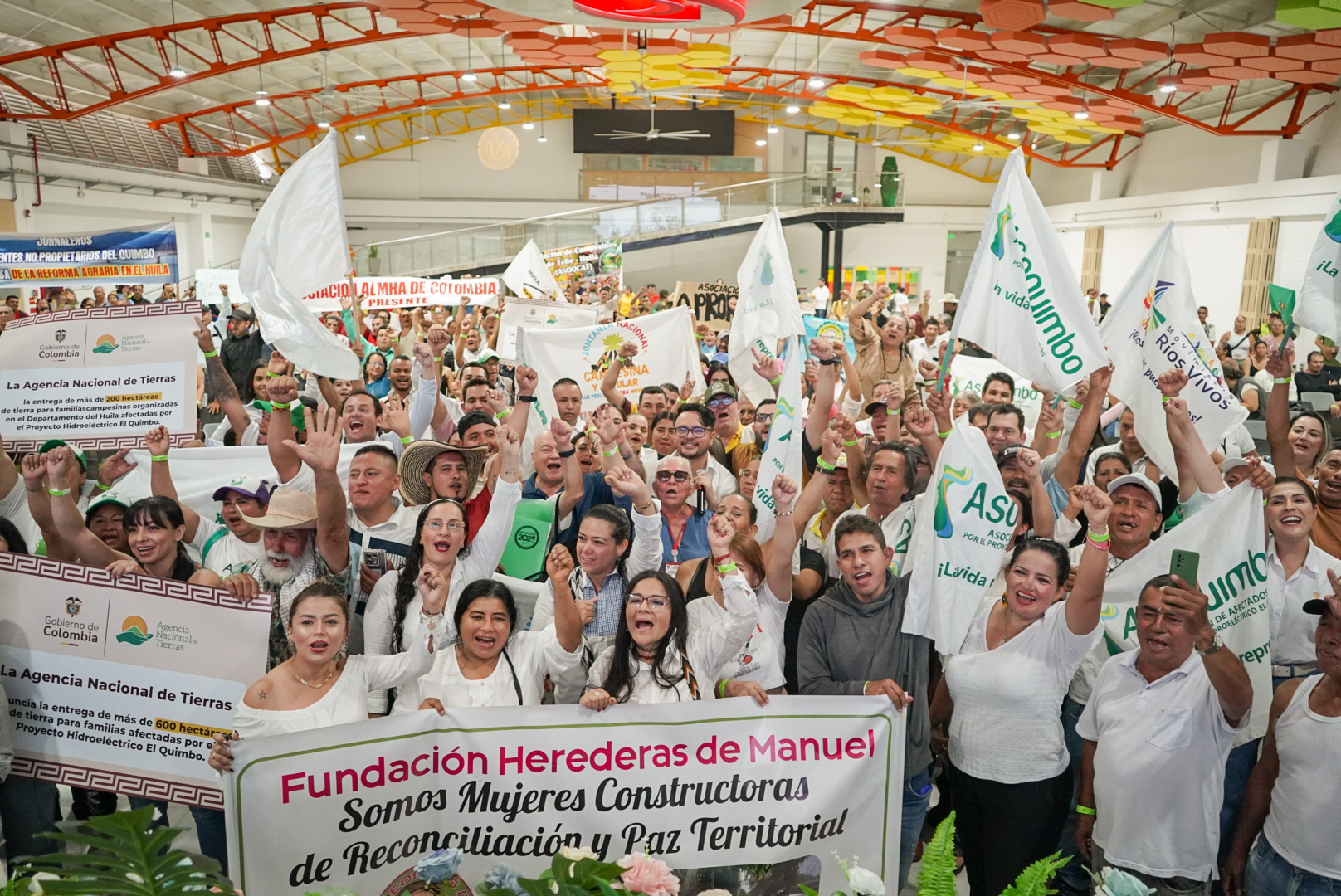 ANT titula 3.738 hectáreas a firmantes de paz en cinco departamentos