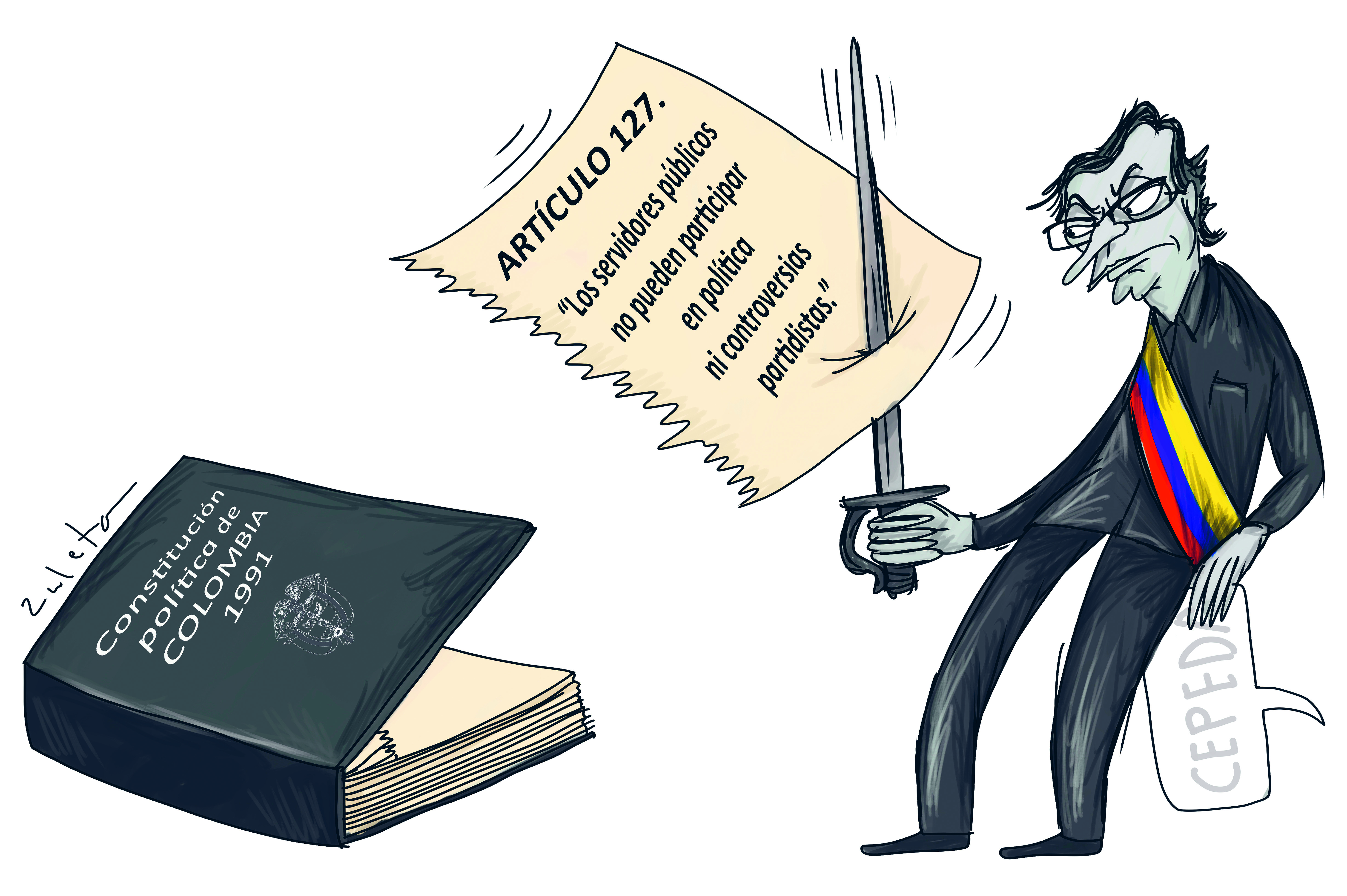 La Constitución le estorba