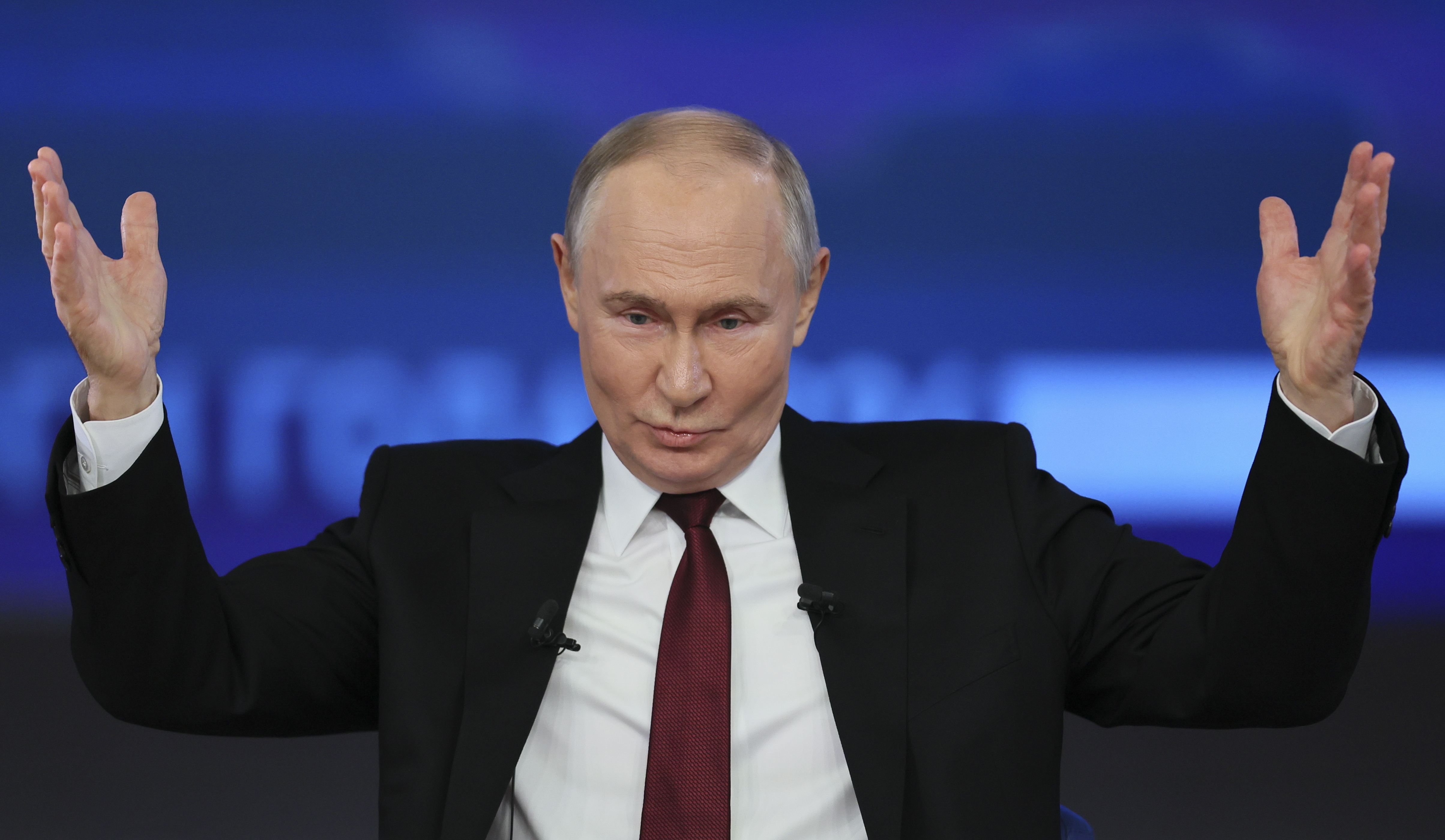 Putin retó a Occidente a un duelo de misiles en su discurso de fin de año