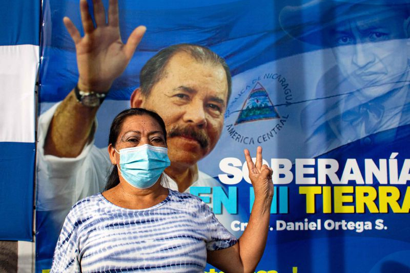 Nicaragua elecciones: un presidente ventajoso, 5 desconocidos y 11 rivales presos