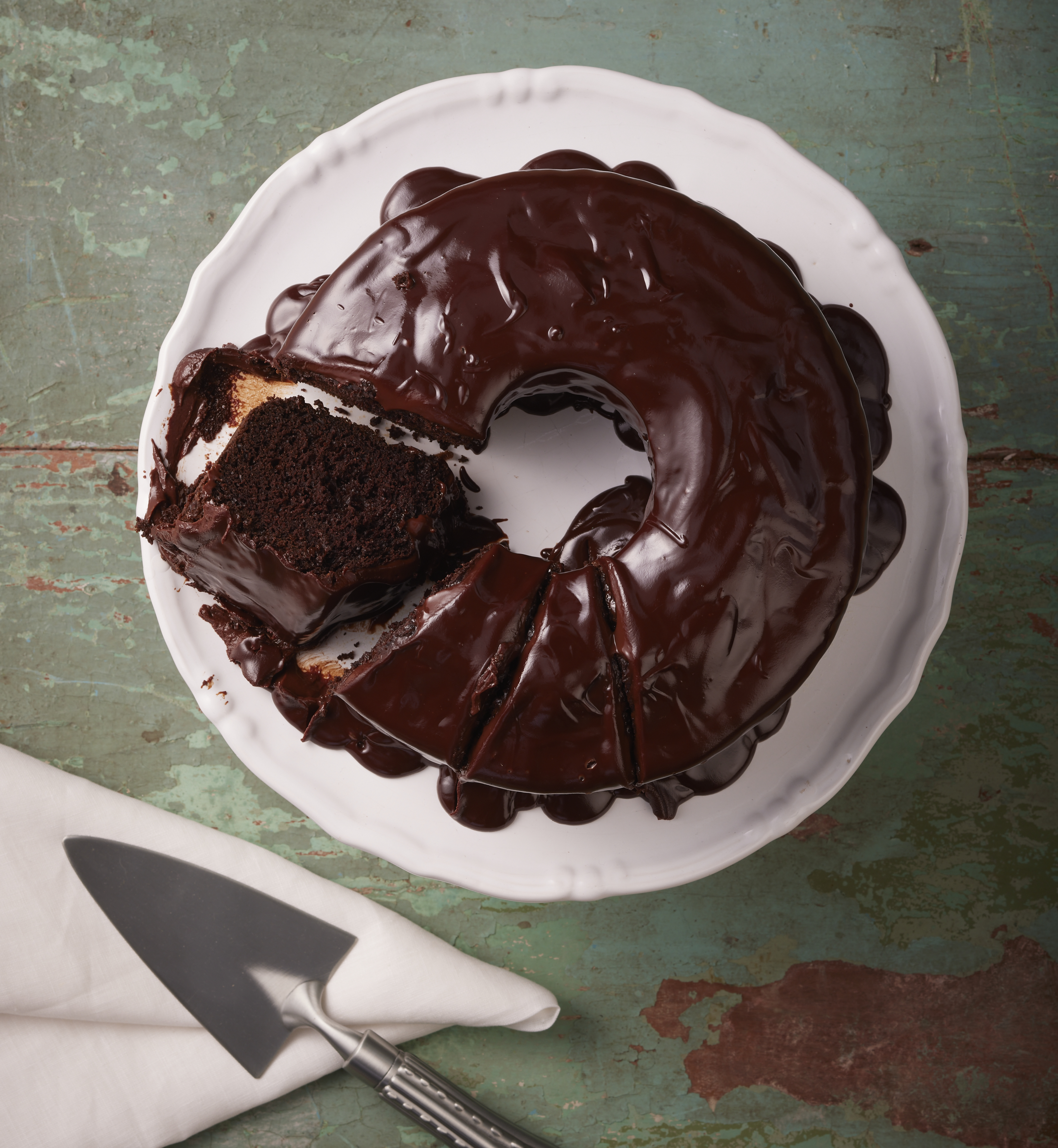 Ponqué de chocolate